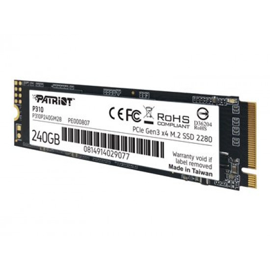 PATRIOT P310 240GB M2 2280 PCIe SSD NVME