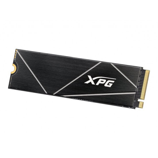 SSD|ADATA|XPG GAMMIX S70|1TB|M.2|PCIe Gen4|3D NAND|Write speed 5500 MBytes/sec|Read speed 7400 MBytes/sec|TBW 740 TB|MTBF 2000000 hours|AGAMMIXS70B-1T-CS