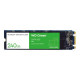 SSD|WESTERN DIGITAL|Green|240GB|M.2|SATA 3.0|Read speed 545 MBytes/sec|1.5mm|MTBF 1000000 hours|WDS240G3G0B