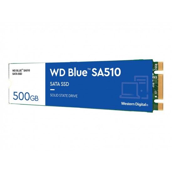 WD Blue SA510 SSD 500GB M.2 2280 SATA III 6Gb/s internal single-packed