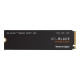 SSD|WESTERN DIGITAL|Black SN850X|1TB|M.2|PCIE|NVMe|Write speed 6300 MBytes/sec|Read speed 7300 MBytes/sec|2.38mm|TBW 600 TB|WDS100T2X0E