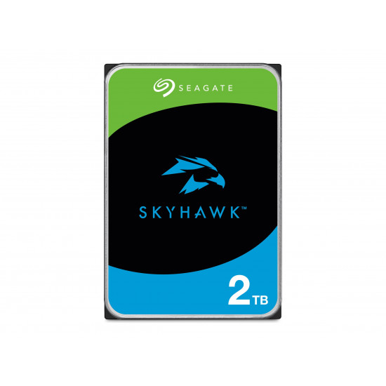 HDD|SEAGATE|SkyHawk|2TB|SATA|256 MB|5400 rpm|Discs/Heads 1/2|3,5