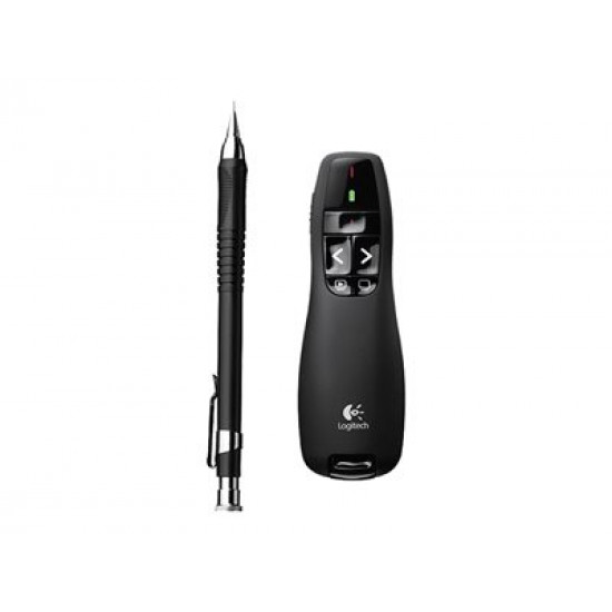 LOGITECH R400 Wireless Presenter - 2.4GHZ - CR - EWR2