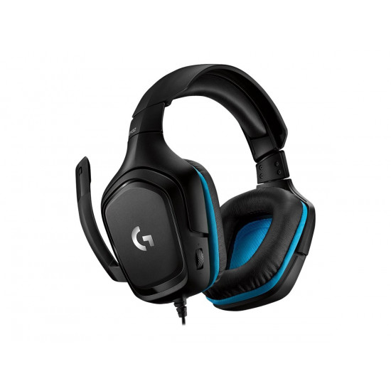 HEADSET GAMING G432/BLACK 981-000770 LOGITECH