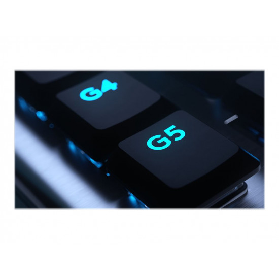 LOGITECH G915 LIGHTSPEED Wireless RGB Mechanical Gaming Keyboard GL Clicky - CARBON - US INTNL - INTNL