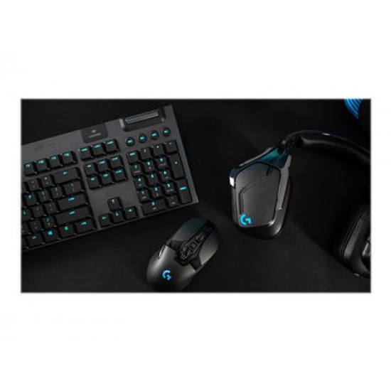 LOGITECH G915 LIGHTSPEED Wireless RGB Mechanical Gaming Keyboard GL Clicky - CARBON - US INTNL - INTNL