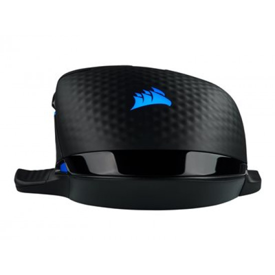 CORSAIR DARK CORE RGB PRO Wireless FPS/MOBA Gaming Mouse with SLIPSTREAM Technology Black Backlit RGB LED 18000 DPI Optical (EU)