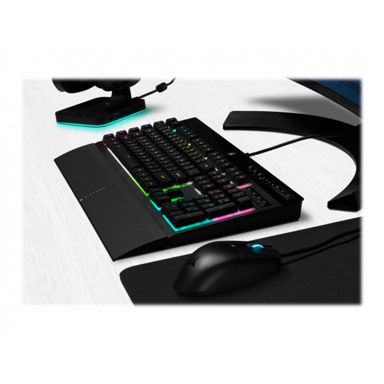 CORSAIR K55 RGB PRO XT Gaming Keyboard RGB Rubberdome