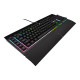 CORSAIR K55 RGB PRO XT Gaming Keyboard RGB Rubberdome