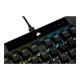 CORSAIR K70 RGB PRO Optical-Mechanical Gaming Keyboard Backlit RGB LED CORSAIR OPX Black PBT Keycaps