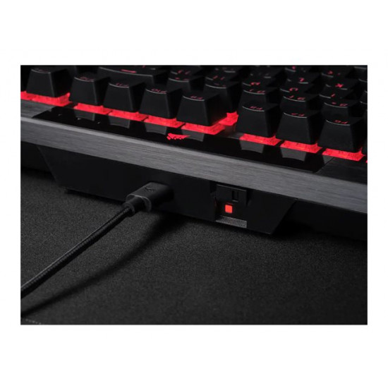 CORSAIR K70 RGB PRO Optical-Mechanical Gaming Keyboard Backlit RGB LED CORSAIR OPX Black PBT Keycaps