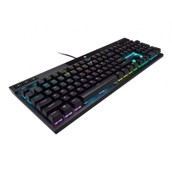 CORSAIR K70 RGB PRO Optical-Mechanical Gaming Keyboard Backlit RGB LED CORSAIR OPX Black PBT Keycaps