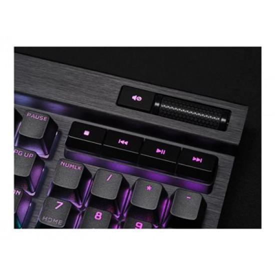 CORSAIR K70 RGB PRO Optical-Mechanical Gaming Keyboard Backlit RGB LED CORSAIR OPX Black PBT Keycaps