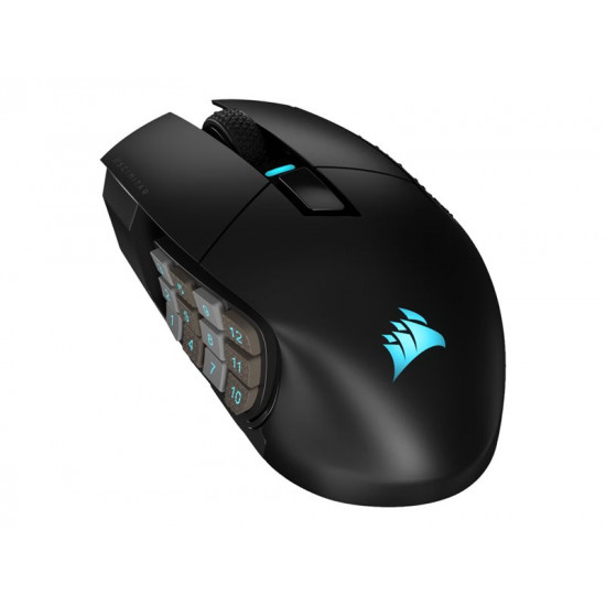 CORSAIR Scimitar Elite Wireless Gaming Mouse Wireless Backlit RGB LED 26000 DPI Optical