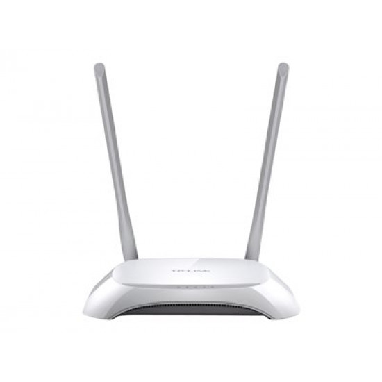 TP-LINK 300Mbps Wireless N Router Broadcom 2T2R 2.4GHz 802.11n/g/b Built-in 4-port Switch 2 Antennas