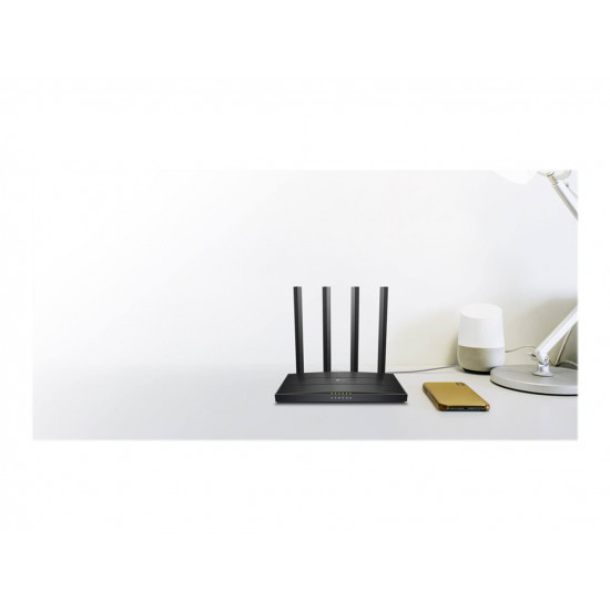 TP-LINK Archer C6U AC1200 Dual band WiFi Gigabit router 4xLAN 1x USB 2.0 VPN Server