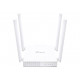 Wireless Router|TP-LINK|750 Mbps|1 WAN|4x10/100M|Number of antennas 4|ARCHERC24