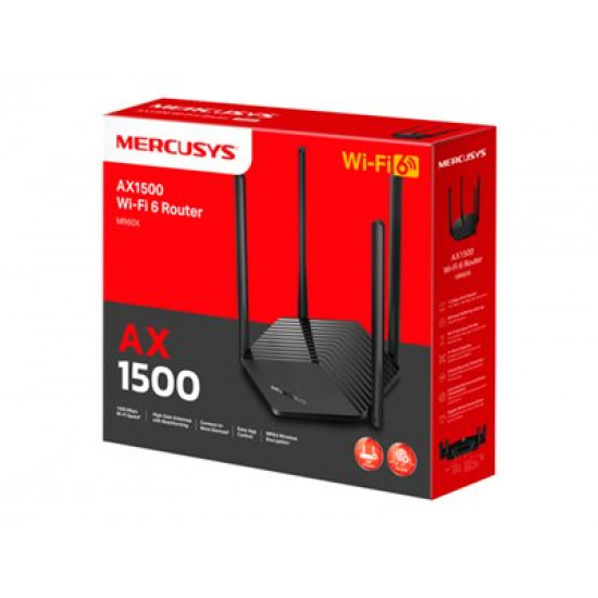 TP-LINK AX1500 Dual-Band Wi-Fi 6 Router 300 Mbps at 2.4 GHz + 1201 Mbps at 5 GHz