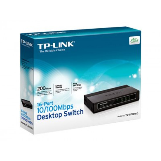 TP-LINK 16port 10/100 Switch Desktop