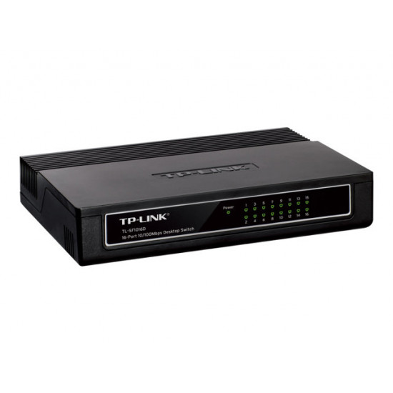 NET SWITCH 16PORT 10/100M/TL-SF1016D TP-LINK