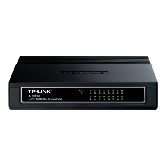 NET SWITCH 16PORT 10/100M/TL-SF1016D TP-LINK