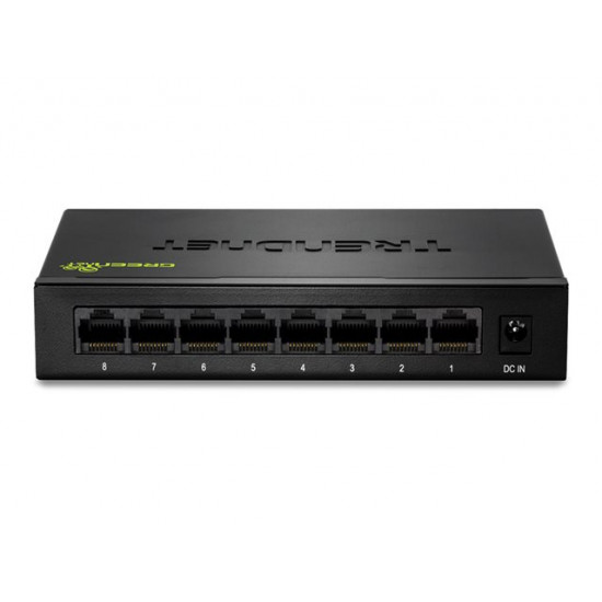 TRENDNET 8-Port Gigabit GREENnet Switch /w metal case