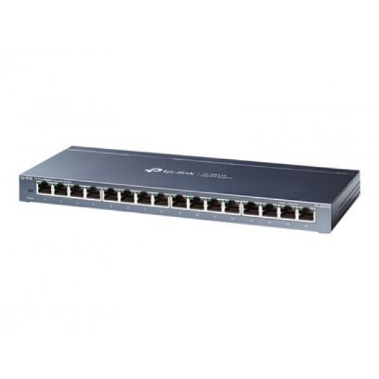 TP-LINK 16-Port Gigabit Desktop Switch RJ45 Ports Desktop Steel Case