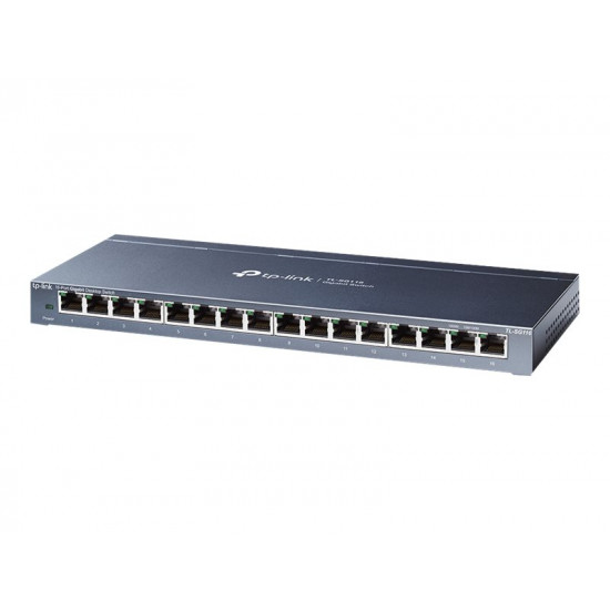 Switch|TP-LINK|Desktop/pedestal|16x10Base-T / 100Base-TX / 1000Base-T|TL-SG116