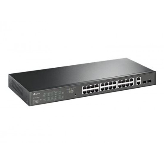 Switch|TP-LINK|TL-SG1428PE|Desktop/pedestal|28x10Base-T / 100Base-TX / 1000Base-T|PoE+ ports 24|250 Watts|TL-SG1428PE