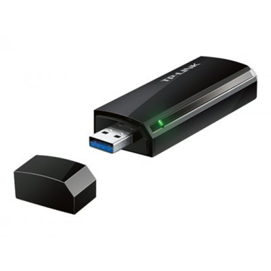 TP-Link AC1200 Wireless Dual Band USB 3.0 Adapter 1200Mbps USB3.0/2.0 300Mbps at 2.4Ghz + 900Mbps at 5Ghz 802.11a/b/g/n/ac, WPA2/WPA