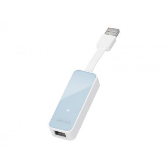 TP-LINK USB 2.0 to 100Mbps Ethernet Network Adapter 1 USB 2.0 connector 1 10/100Mbps Ethernet port