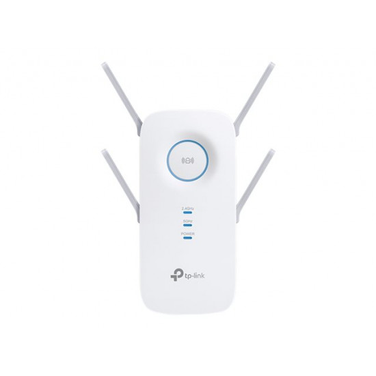 TP-LINK AC2600 Dual Band WLAN Repeater f r Wandmontage MediaTek 1733Mbit/s mit 5GHz + 800Mbit/s mit 2.4GHz 802.11ac/a/b/g/n 1x10/100