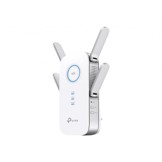 TP-LINK AC2600 Dual Band WLAN Repeater f r Wandmontage MediaTek 1733Mbit/s mit 5GHz + 800Mbit/s mit 2.4GHz 802.11ac/a/b/g/n 1x10/100