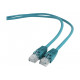 Patch cord l category 5e l flooded shell l 2M green