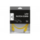 Patch cord cat. 5E molded strain relief 50u