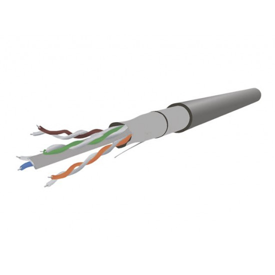 Patch cord CAT6, molded strain relief, 50u