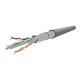 Patch cord CAT6, molded strain relief, 50u