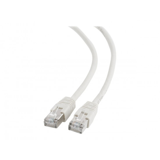 Patch Cord Cat. 6 FTP molded strain relief 1.5m gray 