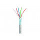 FTP-shielded cable KAT 5e aluminum-copper 305m