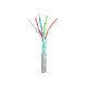 FTP-shielded cable KAT 5e aluminum-copper 305m