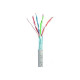 FTP-shielded cable KAT 5e aluminum-copper 305m