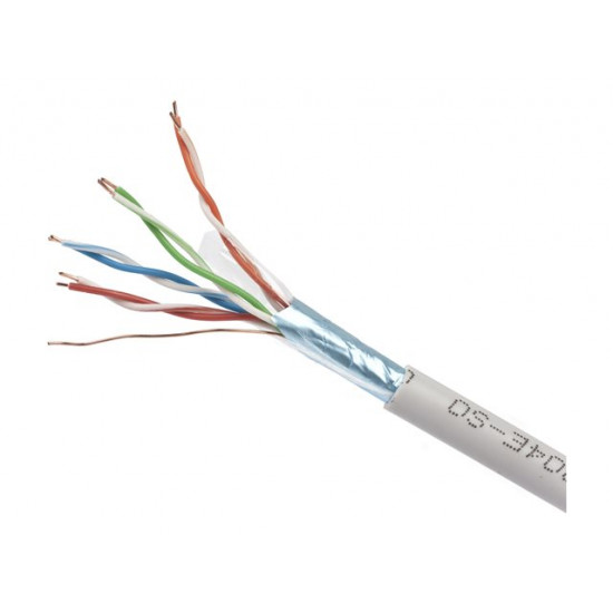 FTP-shielded cable KAT 5e aluminum-copper 305m