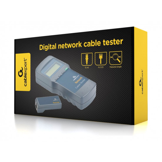 Cablexpert NCT-3 network cable tester Grey