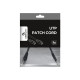 GEMBIRD CAT5e UTP Patch cord black 0.25m