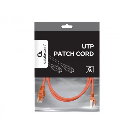 Patch cord Cat.6 UTP 1m red