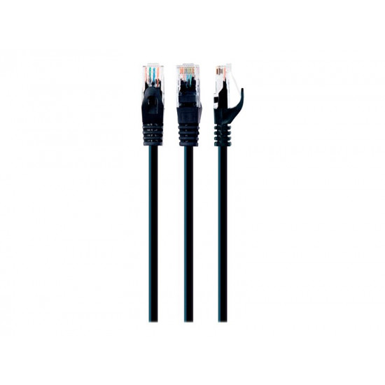 PATCH CABLE CAT6 UTP 5M/BLACK PP6U-5M/BK GEMBIRD