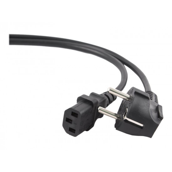 Gembird PC-186 power cable Black 1.8 m CEE7/4 C14 coupler