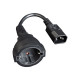 GEMBIRD PC-SFC14M-01 Gembird power adapter cord C14 male - schuko female