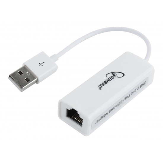 I/O ADAPTER USB2 TO LAN RJ45/NIC-U2-02 GEMBIRD