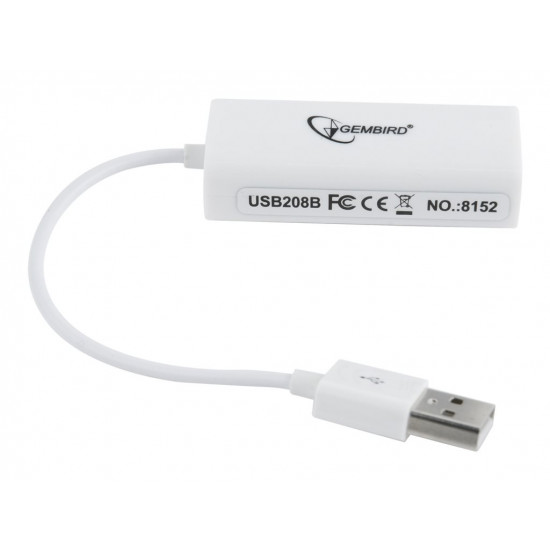 I/O ADAPTER USB2 TO LAN RJ45/NIC-U2-02 GEMBIRD